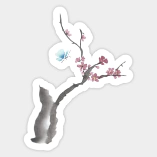 Plum Tree Sticker